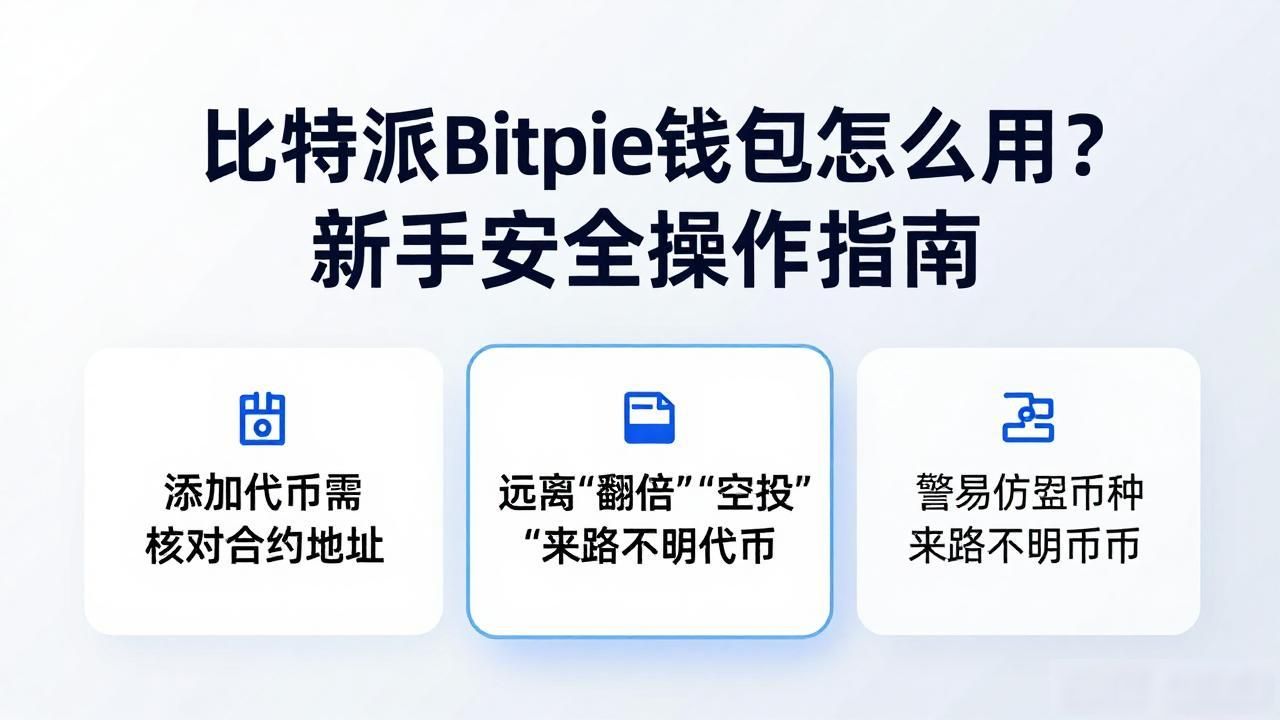 比特派Bitpie钱包怎么用？新手安全操作指南