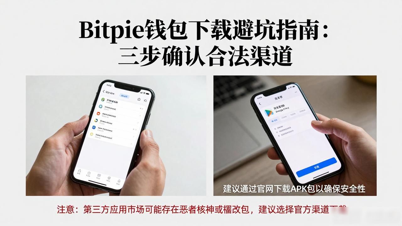 Bitpie钱包下载避坑指南：三步确认合法渠道