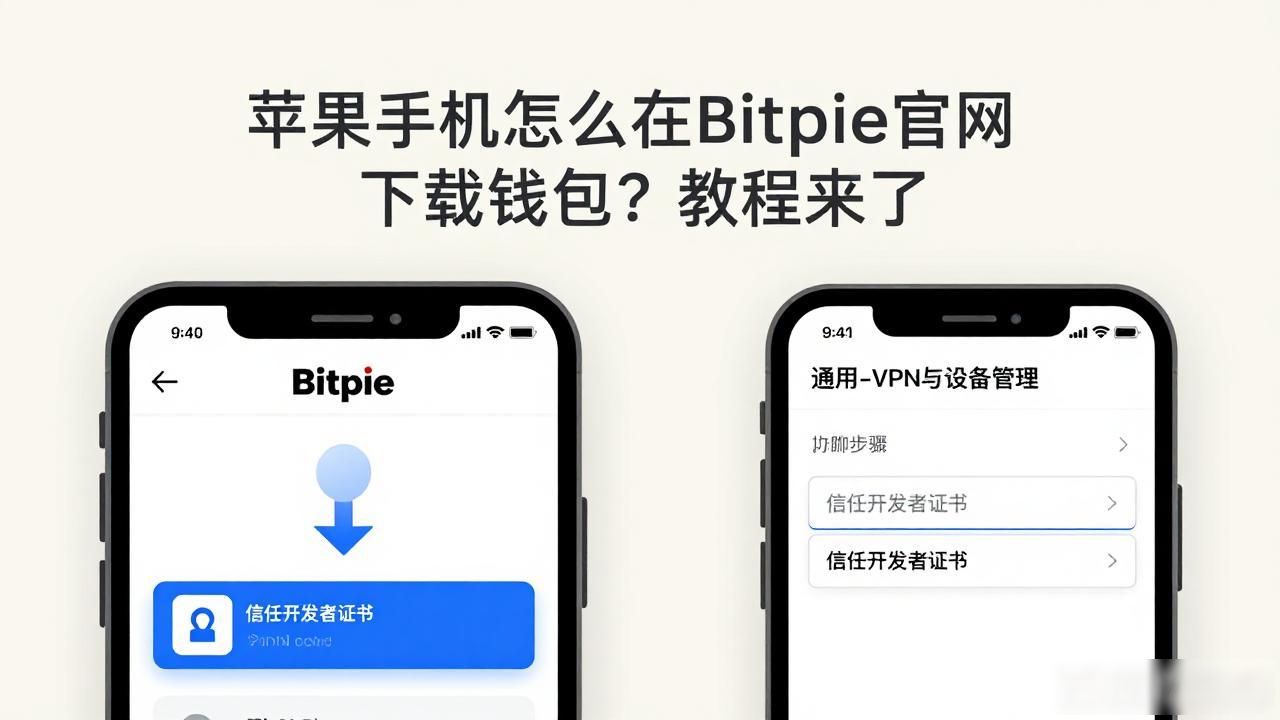 苹果手机怎么在Bitpie官网下载钱包？教程来了