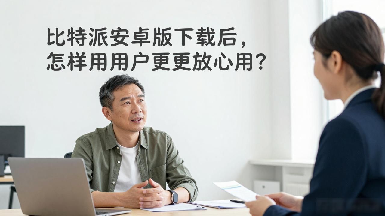 比特派安卓版下载后，怎样让用户更放心用？