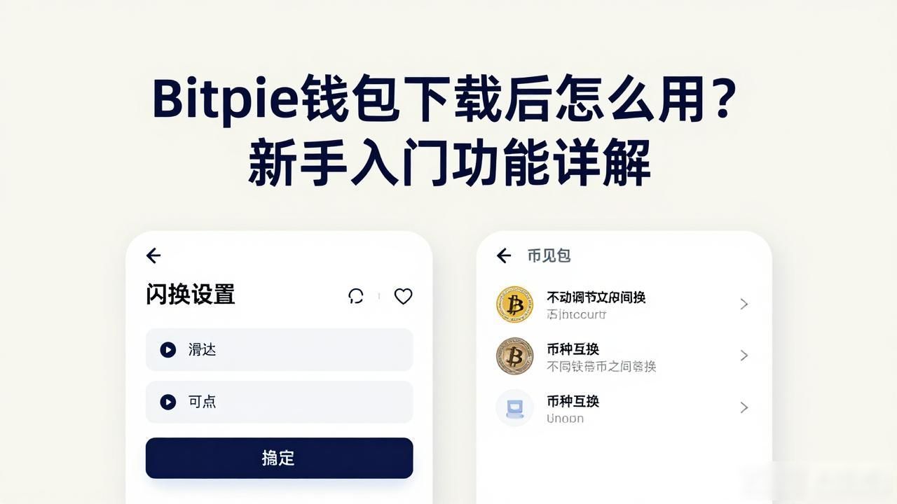 Bitpie钱包下载后怎么用？新手入门功能详解