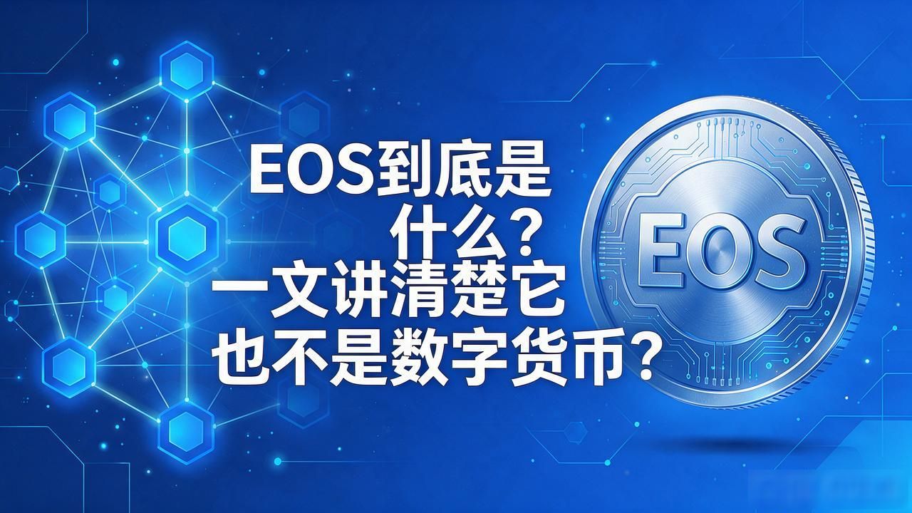 EOS到底是什么？一文讲清楚它是不是数字货币