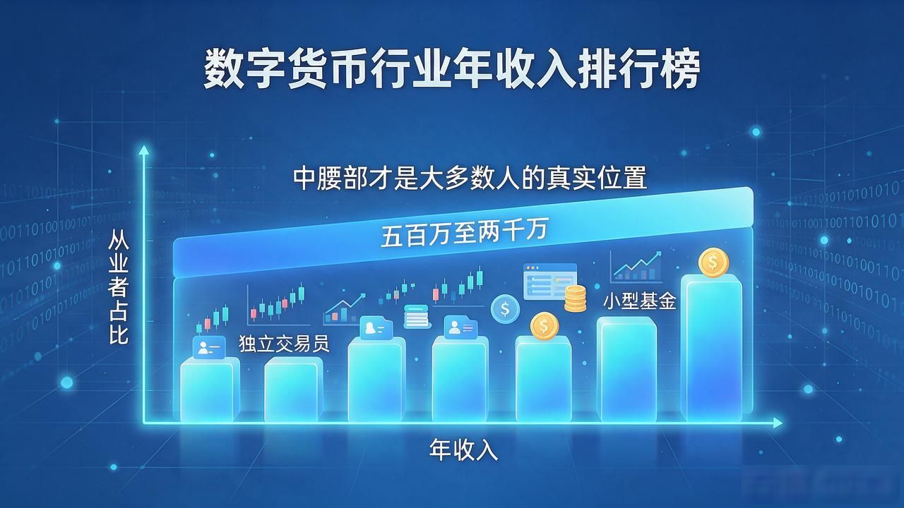 数字货币年收入排行榜：头部玩家一年进账够普通人干几辈子