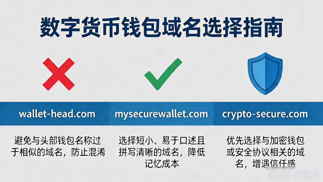 数字货币钱包域名怎么选？注册前这几个避坑要点别忽略