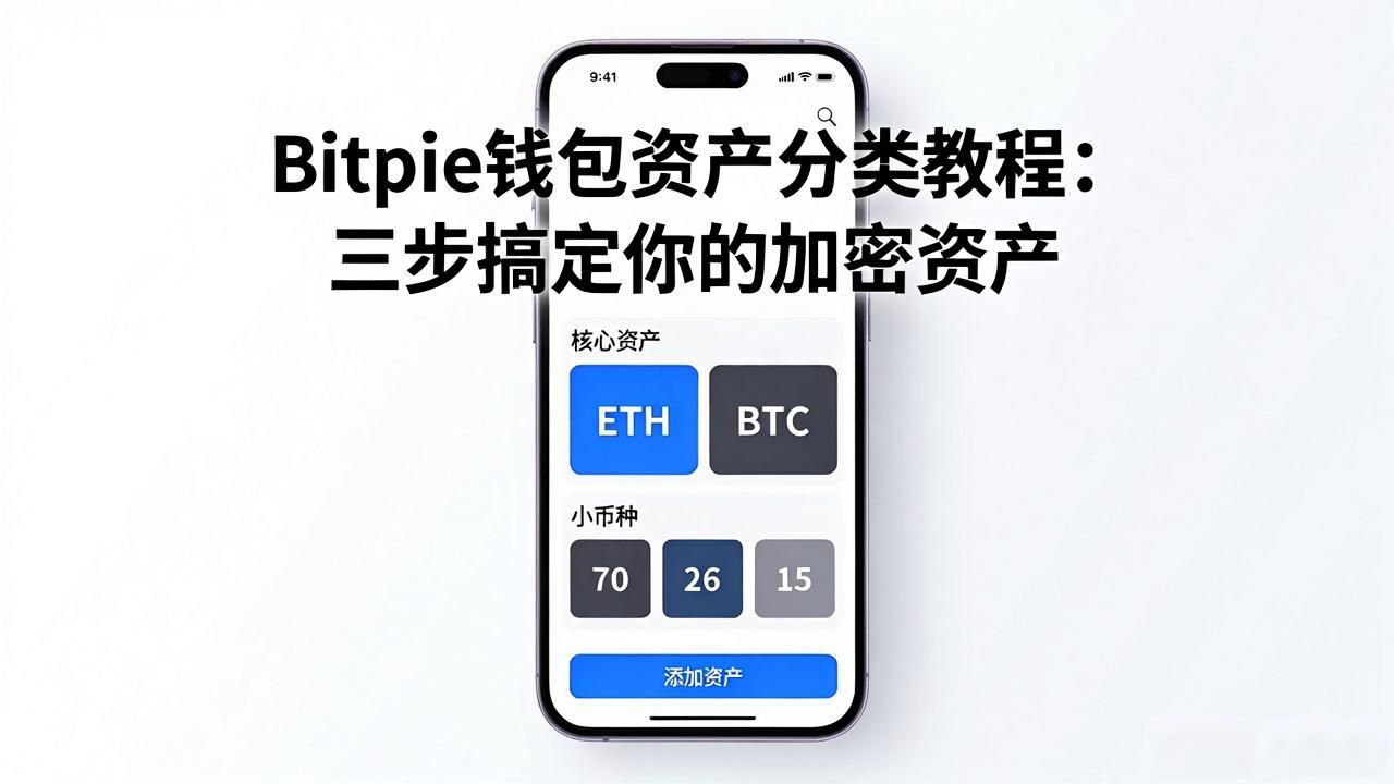 Bitpie钱包资产分类教程：三步搞定你的加密资产