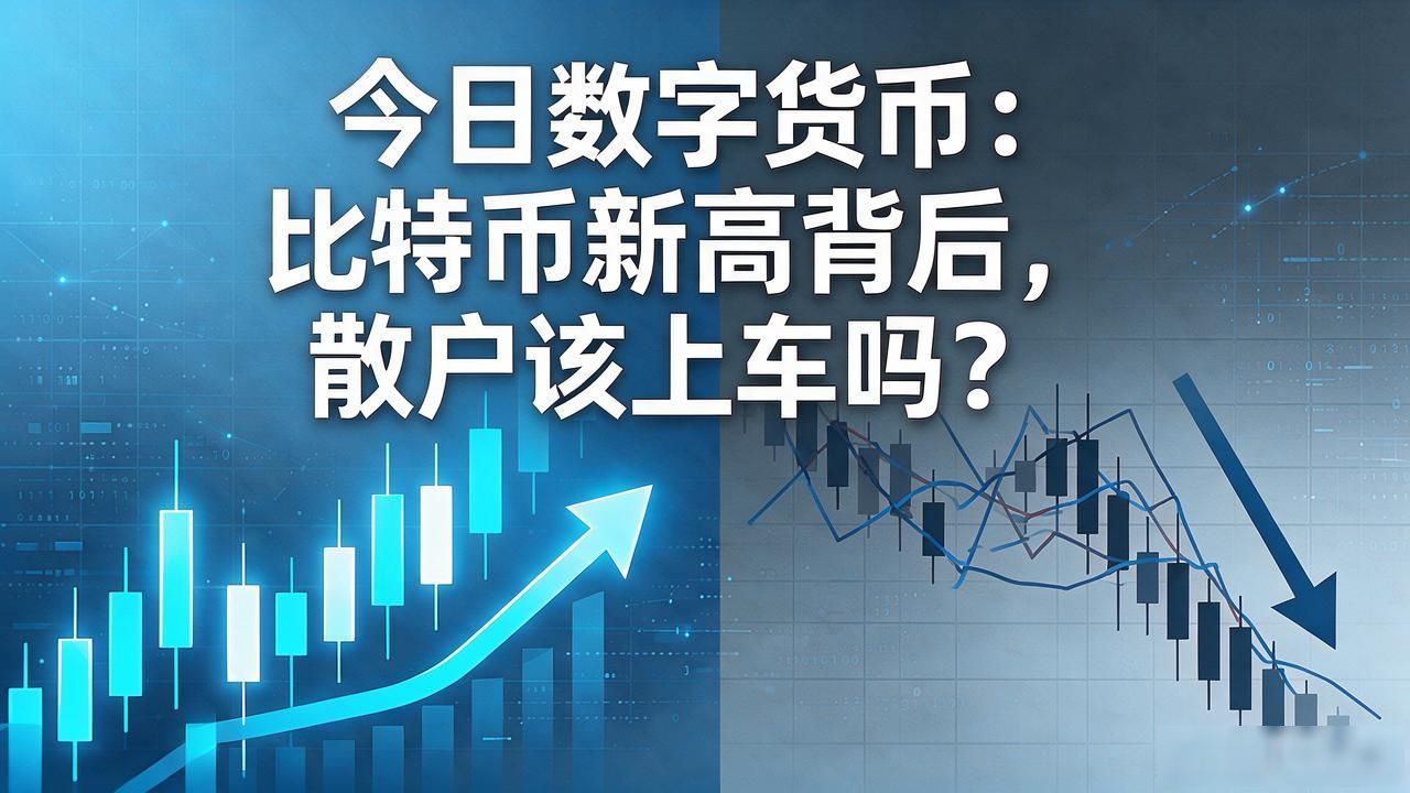 今日数字货币：比特币新高背后，散户该上车吗？