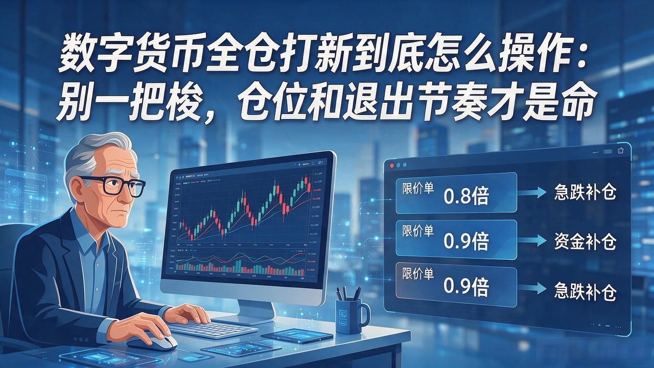 数字货币全仓打新到底怎么操作：别一把梭，仓位和退出节奏才是命