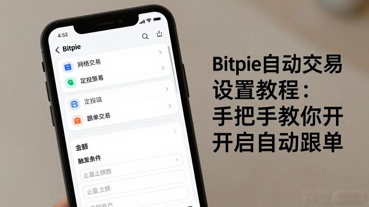 Bitpie自动交易设置教程：手把手教你开启自动跟单