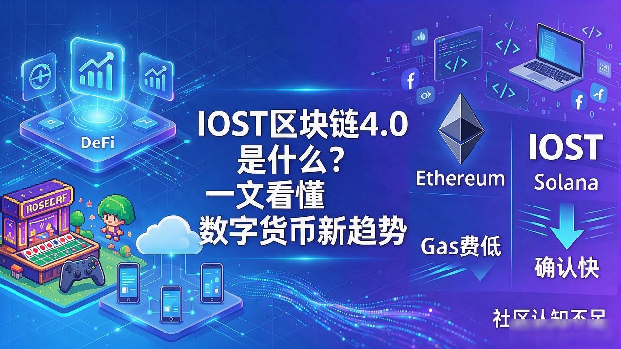 IOST区块链4.0是什么？一文看懂数字货币新趋势