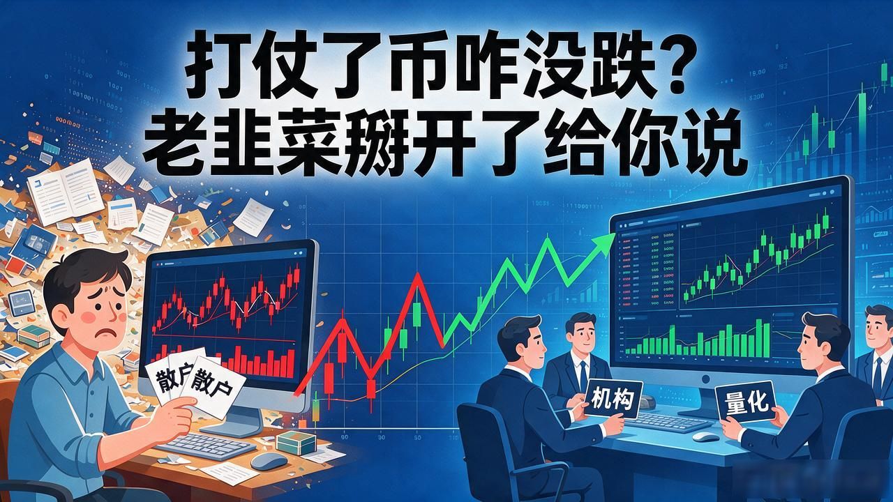 打仗了币咋没跌？老韭菜掰开了给你说