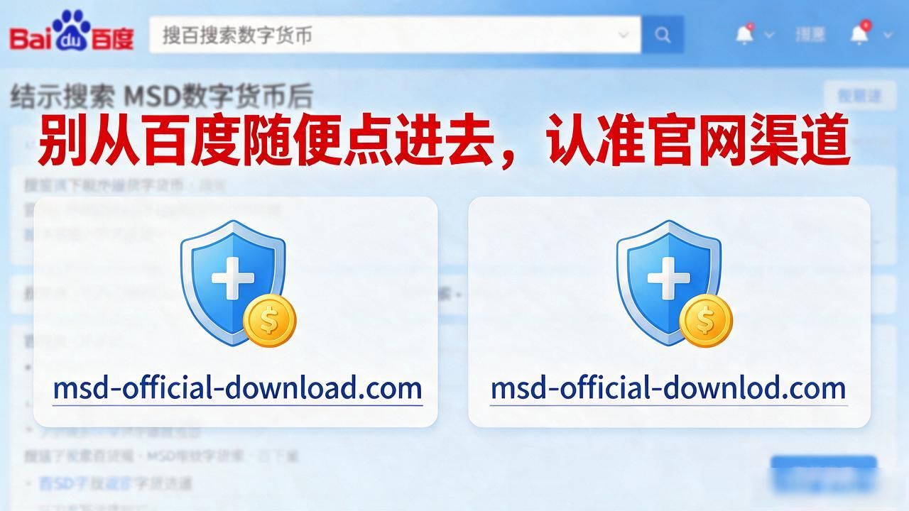 百度搜MSD数字货币，网上信息太杂，我帮你把重点拎出来