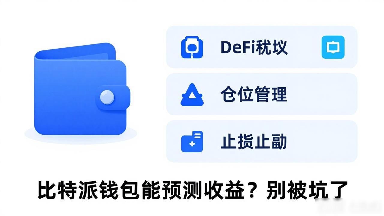 比特派钱包能预测收益？别被坑了