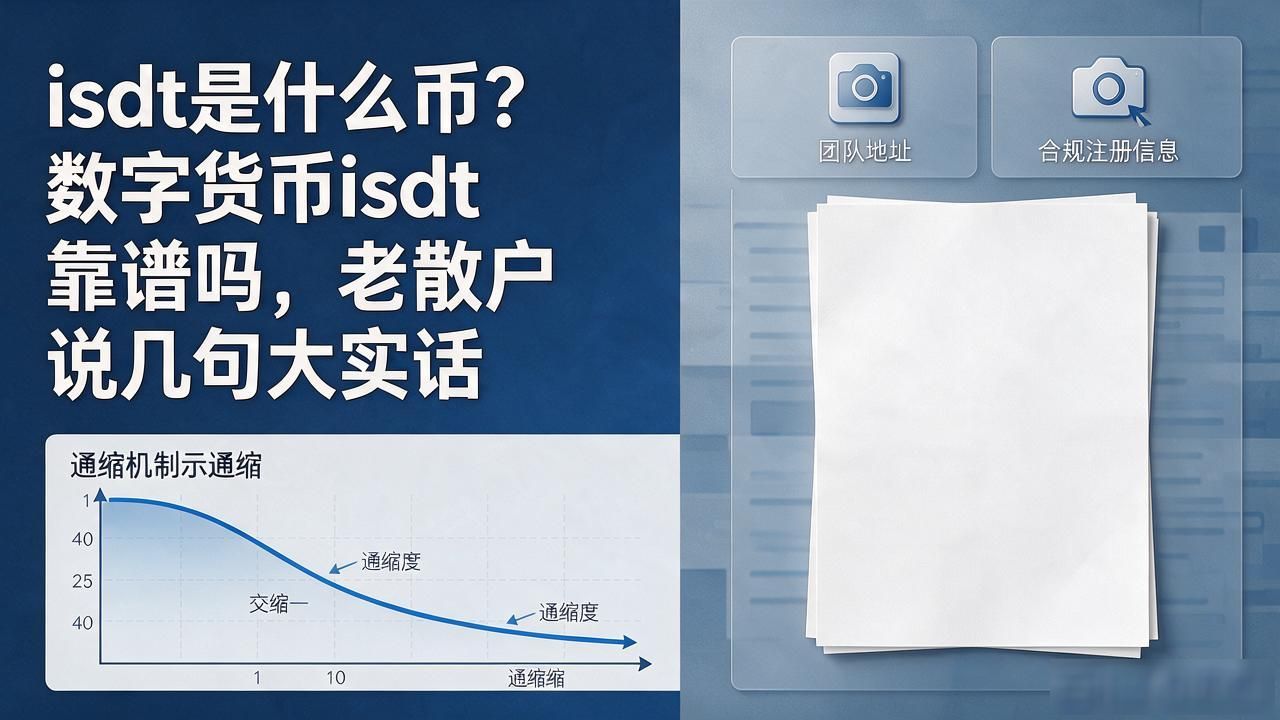 isdt是什么币？数字货币isdt靠谱吗，老散户说几句大实话