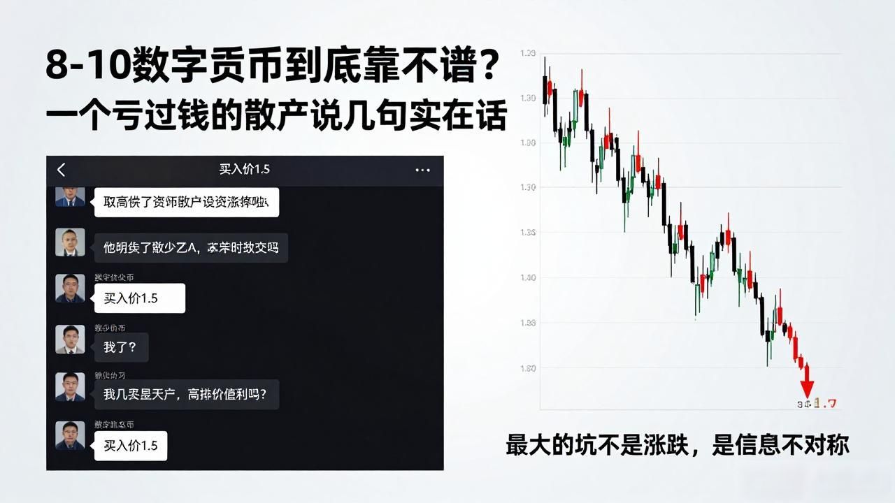 8-10数字货币到底靠不靠谱？一个亏过钱的散户说几句实在话