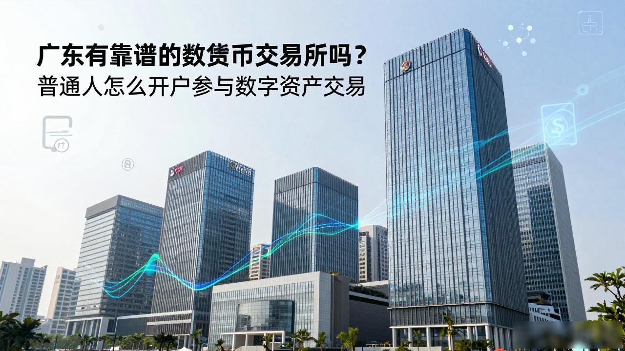 广东有靠谱的数字货币交易所吗？普通人怎么开户参与数字资产交易