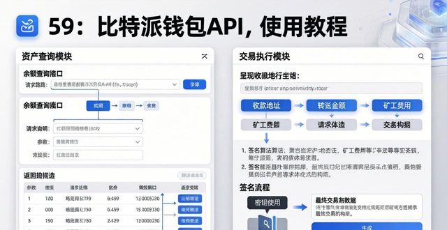 比特派钱包API使用教程，中文版接口详解