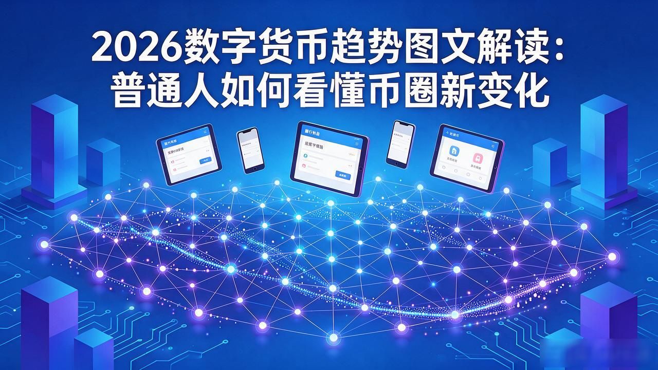 2026数字货币趋势图文解读：普通人如何看懂币圈新变化