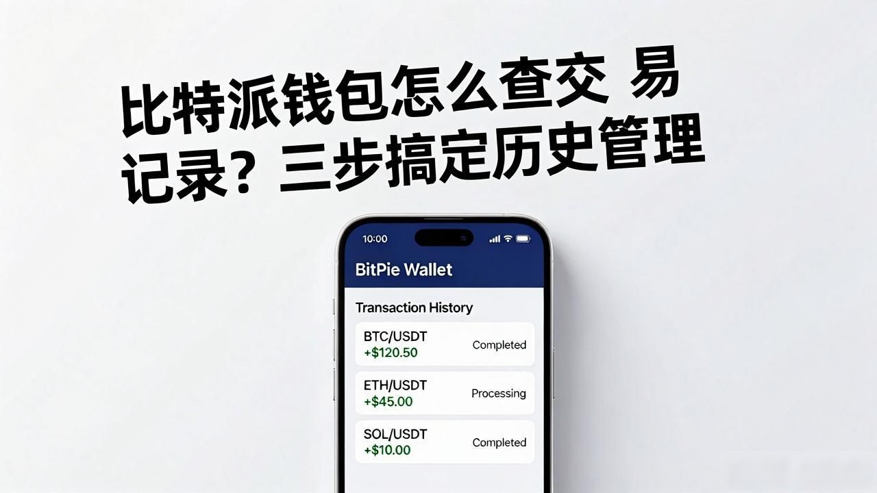 比特派钱包怎么查交易记录？三步搞定历史管理