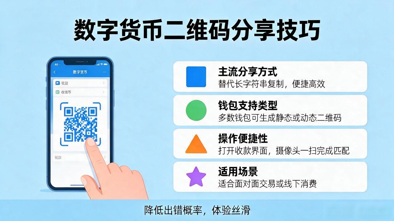 数字货币的分享方式有_钱包地址与二维码使用详解_数字货币分享最方便方式