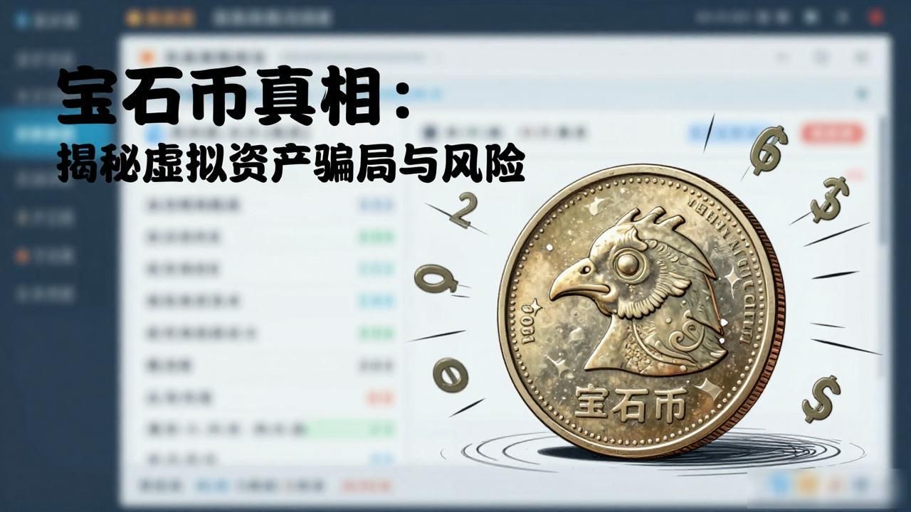 宝石币真相：揭秘虚拟资产骗局与风险