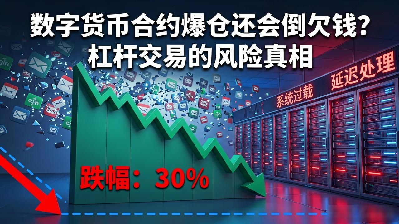 数字货币合约爆仓还会倒欠钱？杠杆交易的风险真相