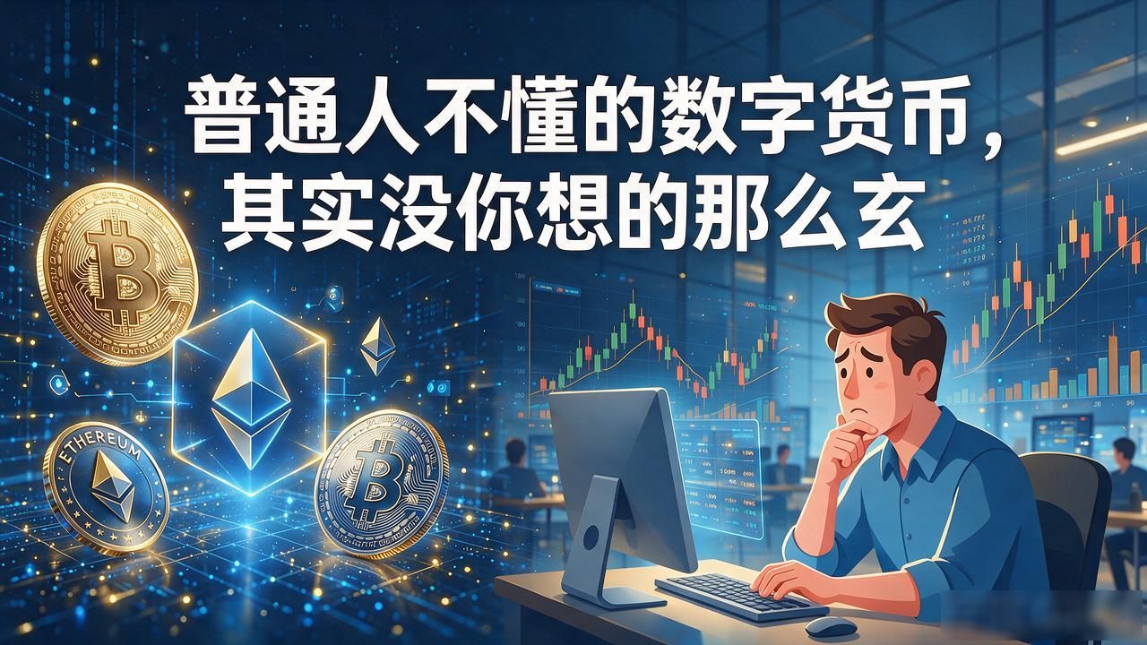 普通人不懂的数字货币，其实没你想的那么玄