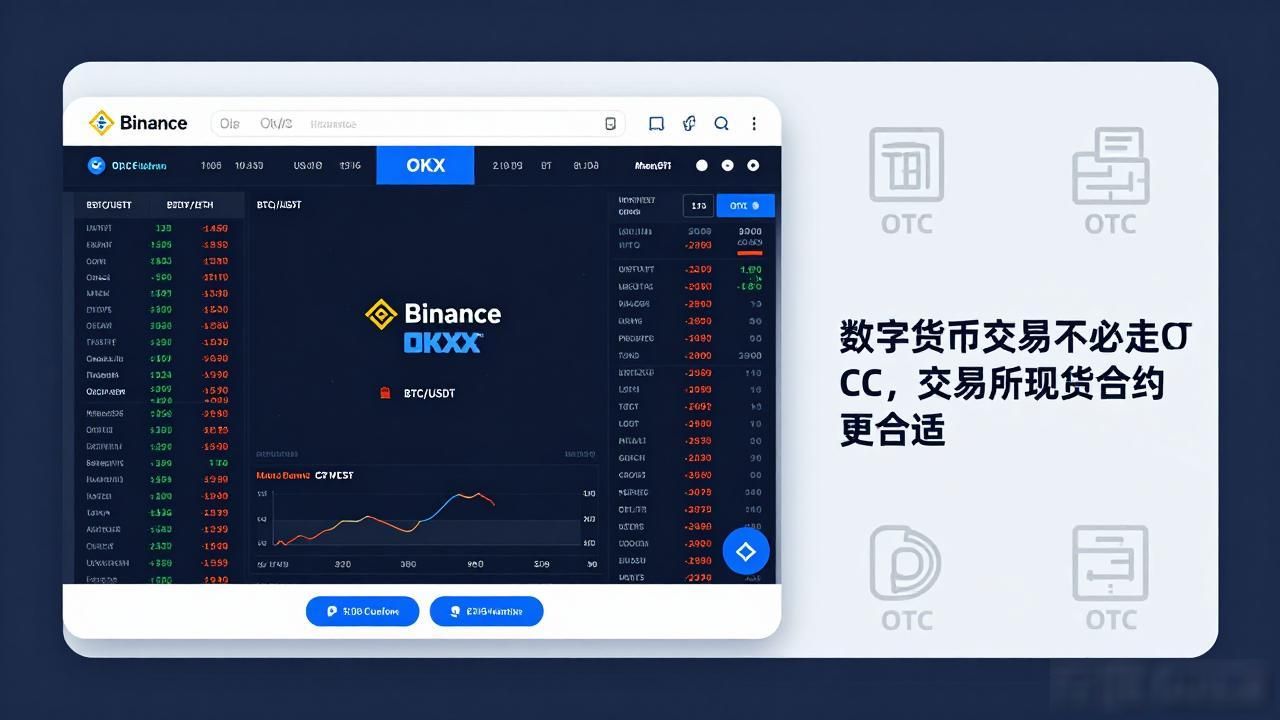 新手总问数字货币交易必须走OTC吗，老玩家帮你把渠道理清楚