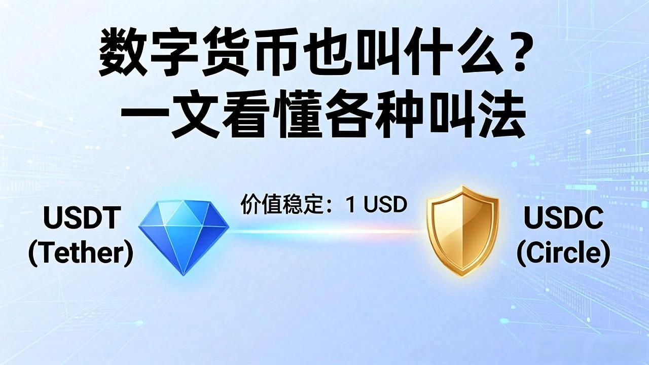数字货币也叫什么？一文看懂各种叫法