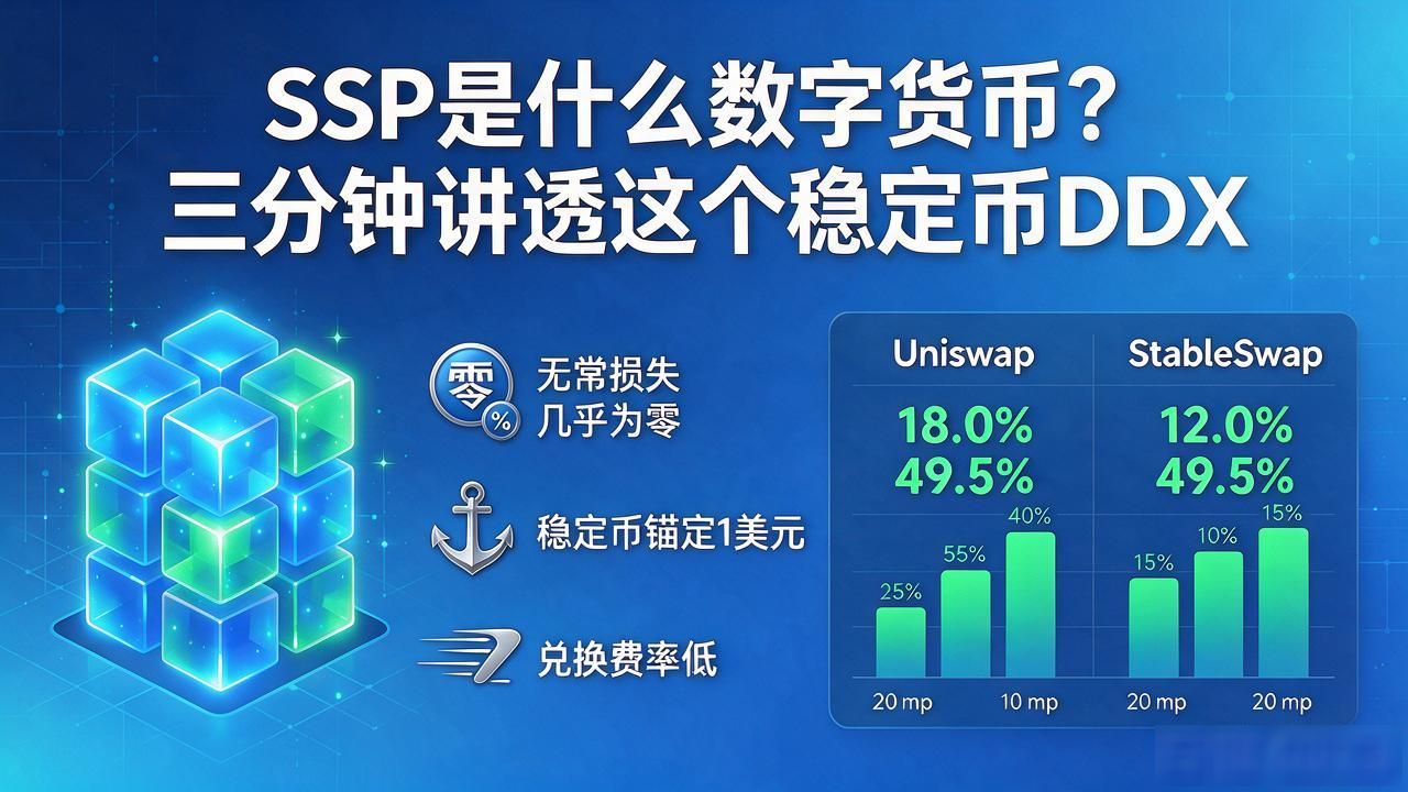 SSP是什么数字货币？三分钟讲透这个稳定币DEX