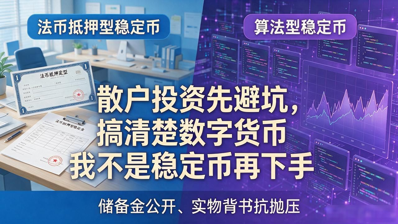 散户投资先避坑，搞清楚数字货币是不是稳定币再下手