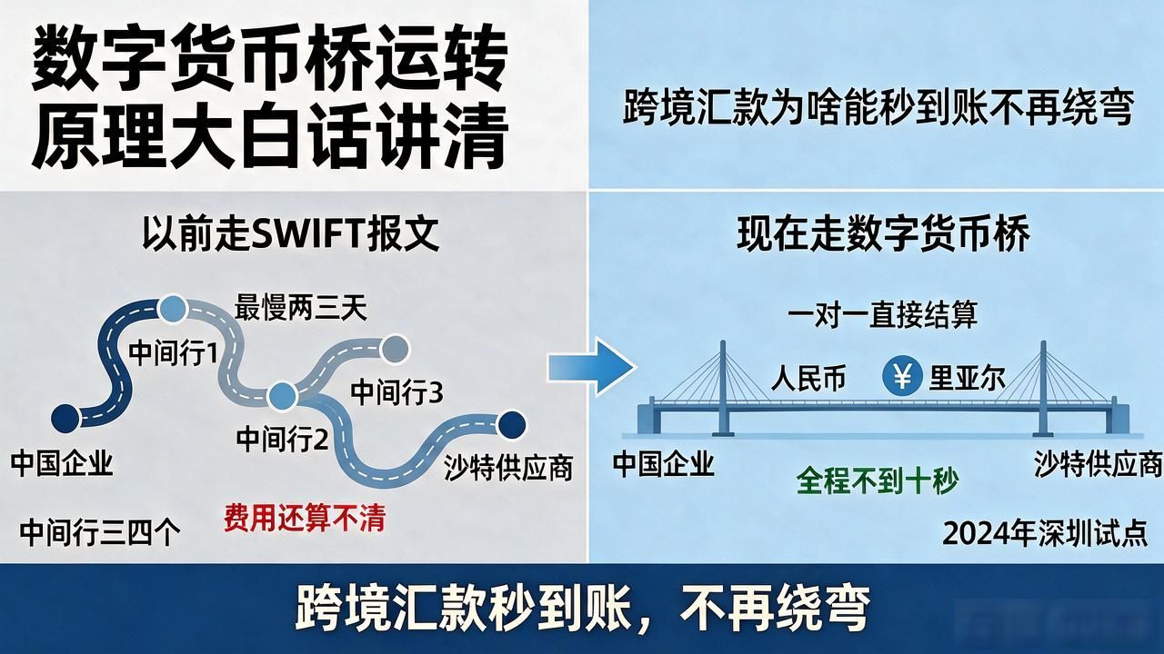 数字货币桥运转原理大白话讲清：跨境汇款为啥能秒到账不再绕弯