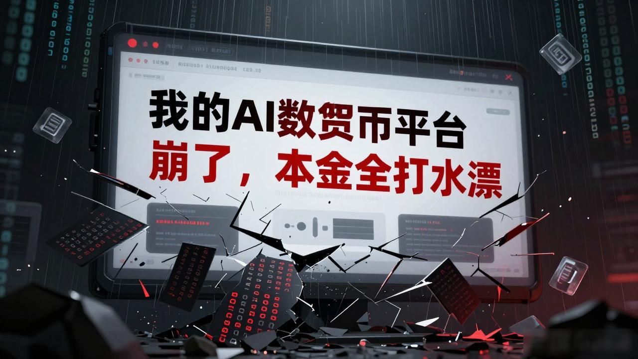 我的AI数字货币平台崩了，本金全打水漂