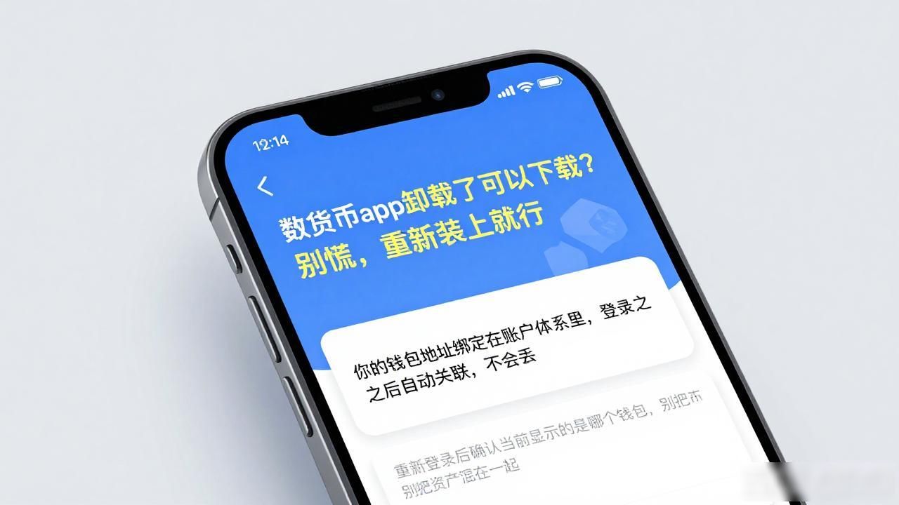 数字货币app卸载了可以下载吗？别慌，重新装上就行