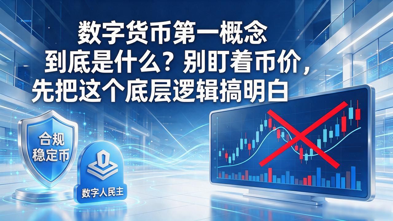 数字货币第一概念到底是什么？别盯着币价，先把这个底层逻辑搞明白