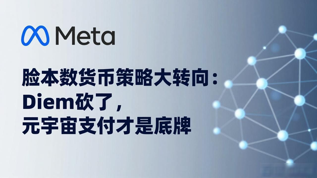 脸书数字货币策略大转向：Diem砍了，元宇宙支付才是底牌
