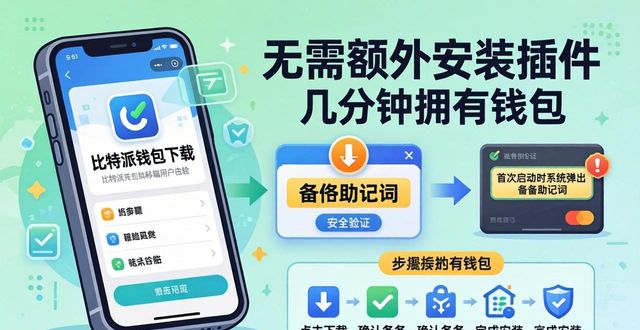 比特派钱包下载快体验好，新手老手都爱用