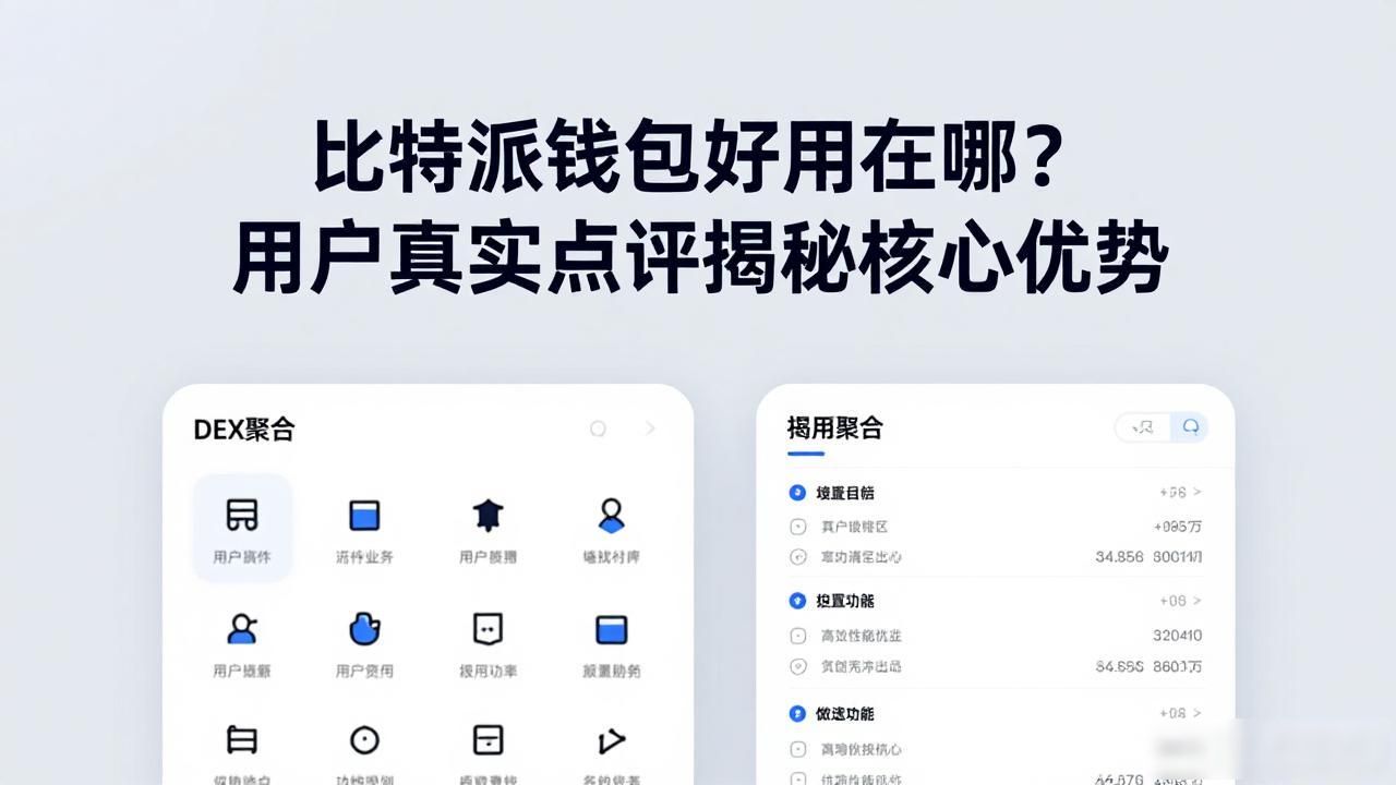 比特派钱包的多链资产支持_安全高效的比特派钱包_用户点评:bitpie比特派钱包相比其他平台的优势所在