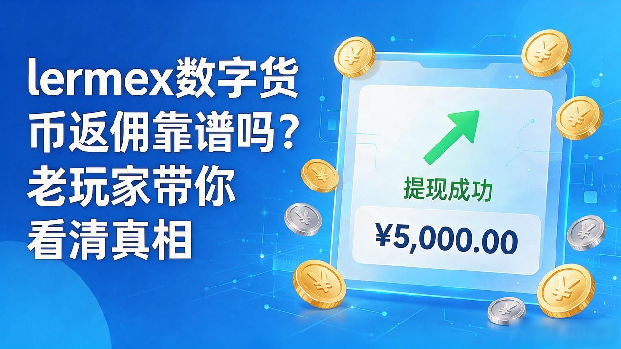 lermex数字货币返佣靠谱吗？老玩家带你看清真相