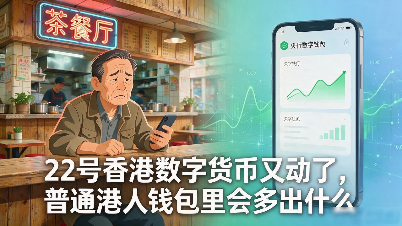 22号香港数字货币又动了，普通港人钱包里会多出什么