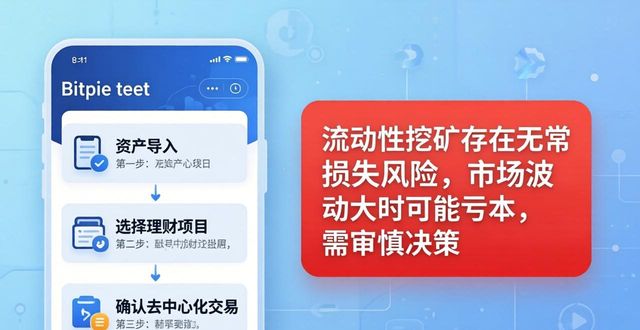 Bitpie钱包做理财，三步搞定去中心化