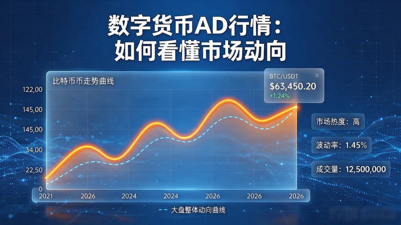 数字货币AD行情：如何看懂市场动向