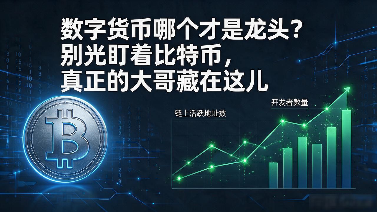 数字货币哪个才是龙头？别光盯着比特币，真正的大哥藏在这儿