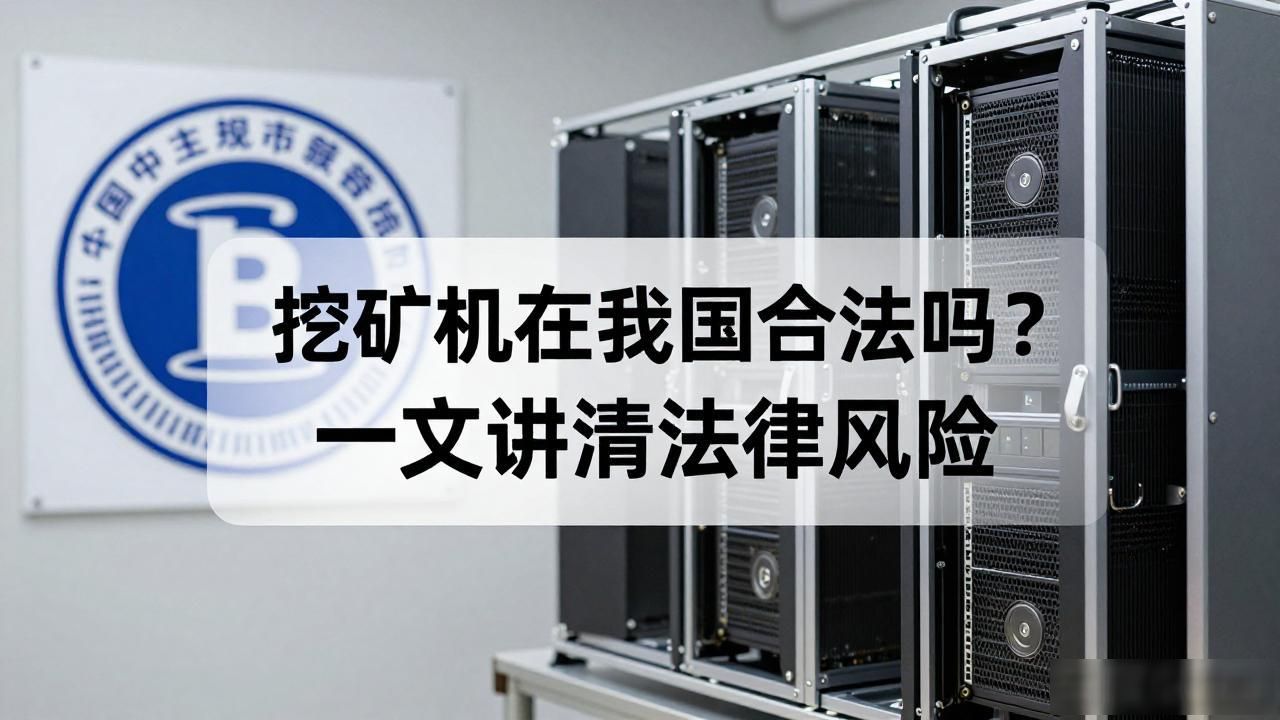 挖矿机在我国合法吗？一文讲清法律风险