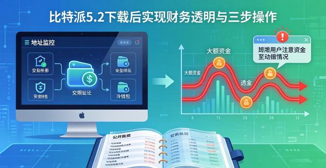 比特派5.2下载后 三步做到财务全透明