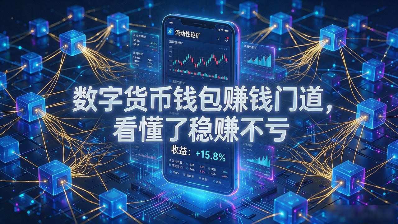 数字货币钱包赚钱门道，看懂了稳赚不亏