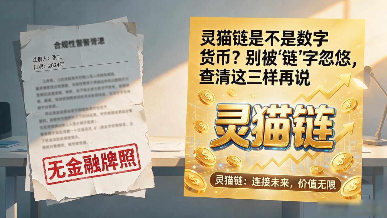 灵猫链是不是数字货币？别被"链"字忽悠，查清这三样再说