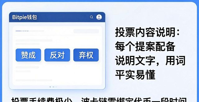 Bitpie钱包如何参与链上投票