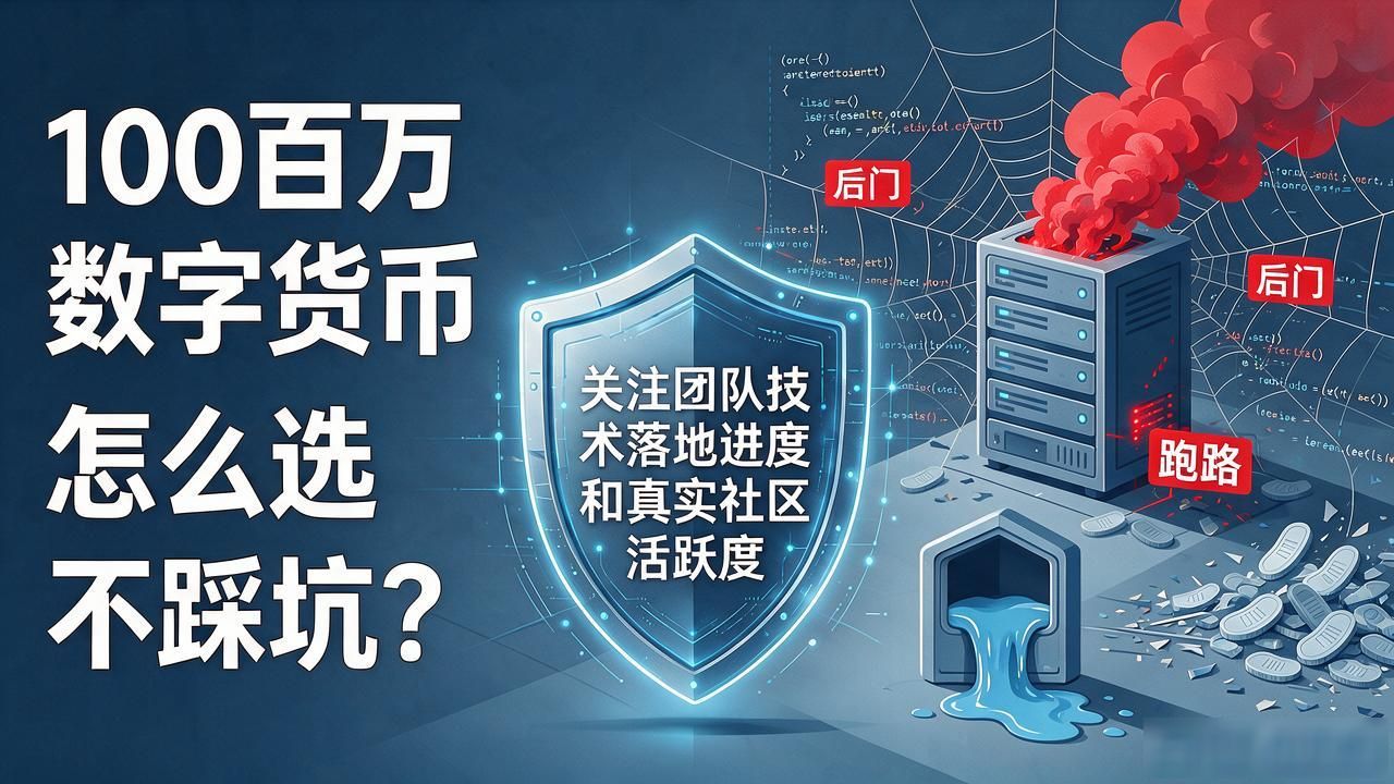 100百万数字货币怎么选不踩坑？过来人的实战心得