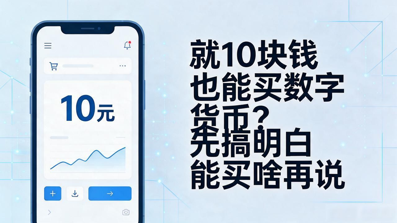 就10块钱也能买数字货币？先搞明白能买啥再说